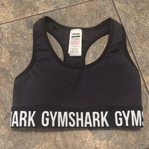 Gymshark Black and White Sports Bra